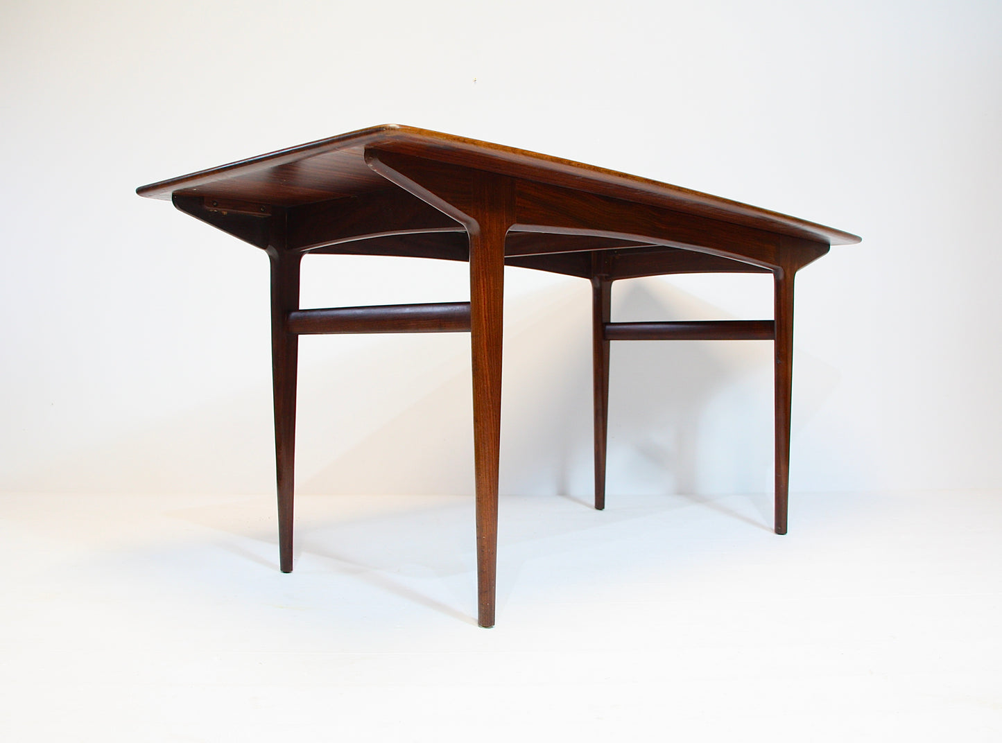 SOLD - Solid Afromosia Vintage Dining Table by Younger c.1960