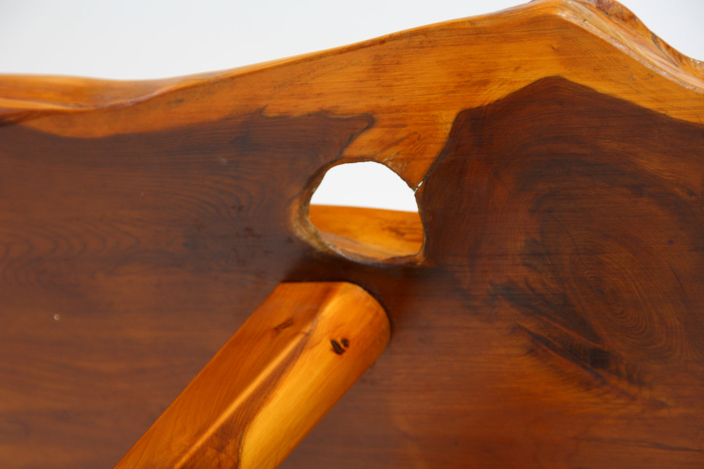 Reynolds of Ludlow Live Edge Coffee Table - Yew c.1960