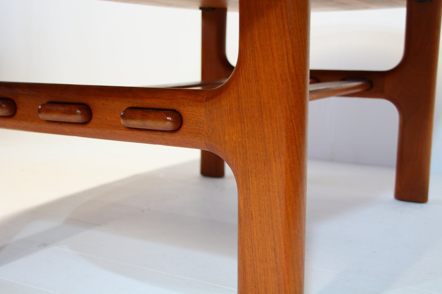 Vintage Solid Teak Coffee Table by Arrebo Mobler