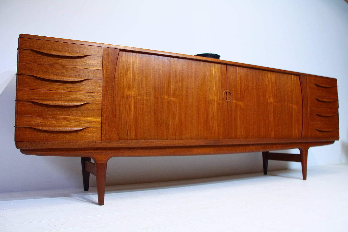 Johannes Andersen Teak Sideboard For Uldum Møbelfabrik 1960s