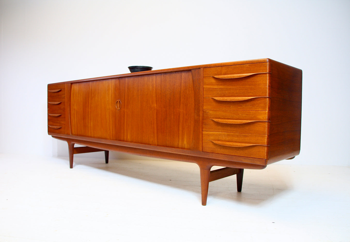 Johannes Andersen Teak Sideboard For Uldum Møbelfabrik 1960s