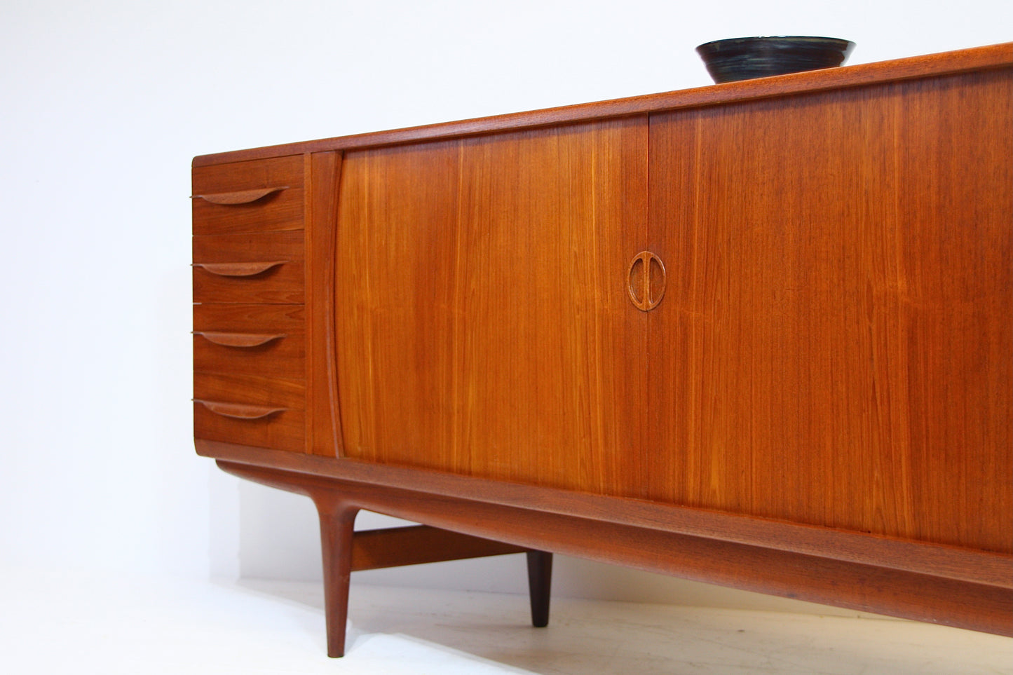 Johannes Andersen Teak Sideboard For Uldum Møbelfabrik 1960s