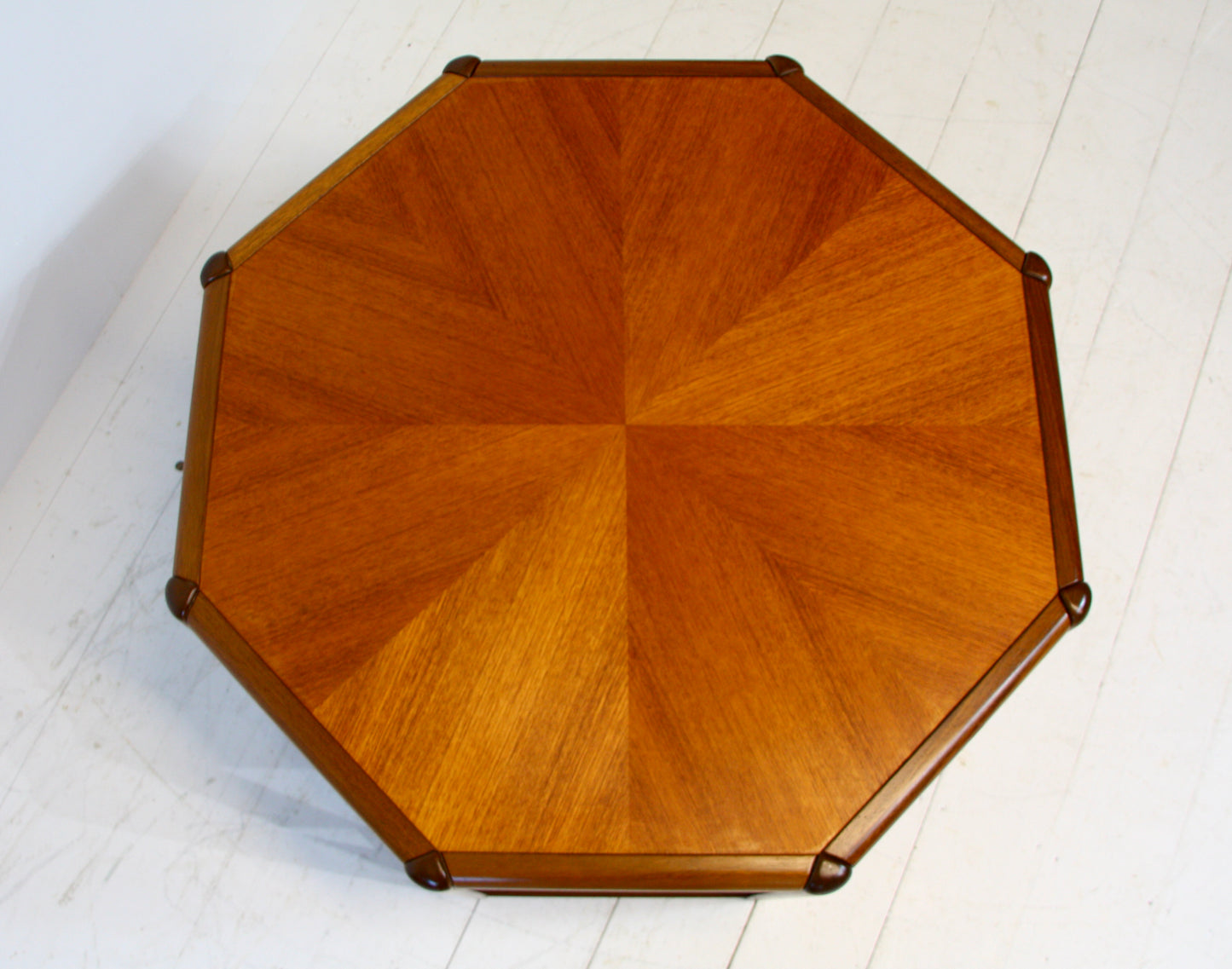 Danish Hexagonal Teak Coffee Table - c.1970