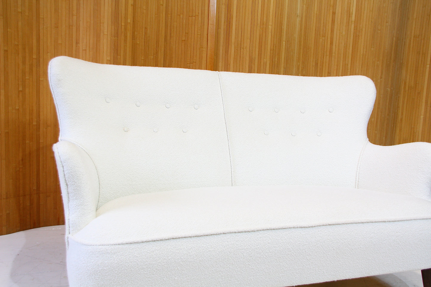 1950s Sofa in Bouclè by Theo Ruth for Artifort
