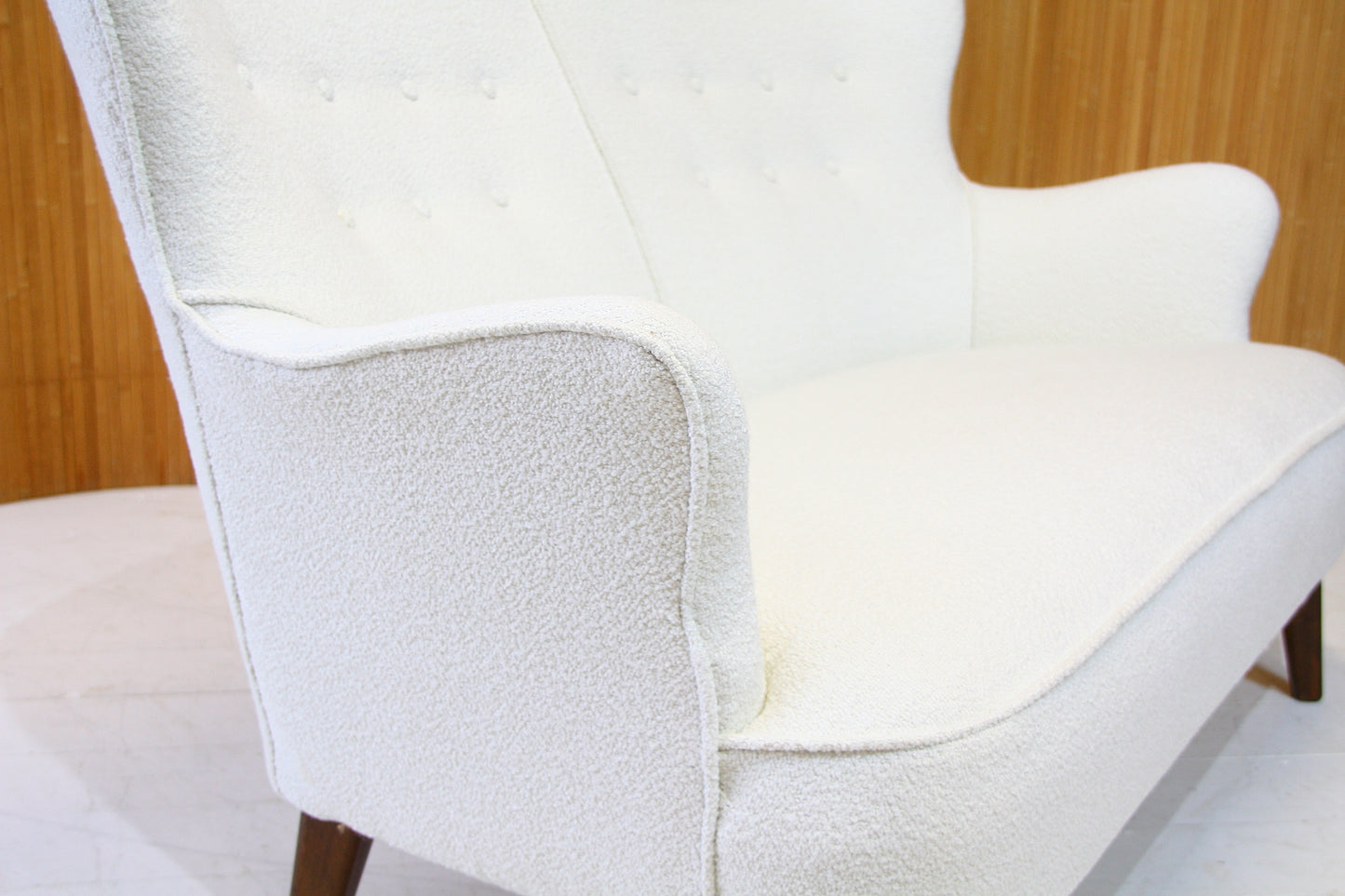 1950s Sofa in Bouclè by Theo Ruth for Artifort