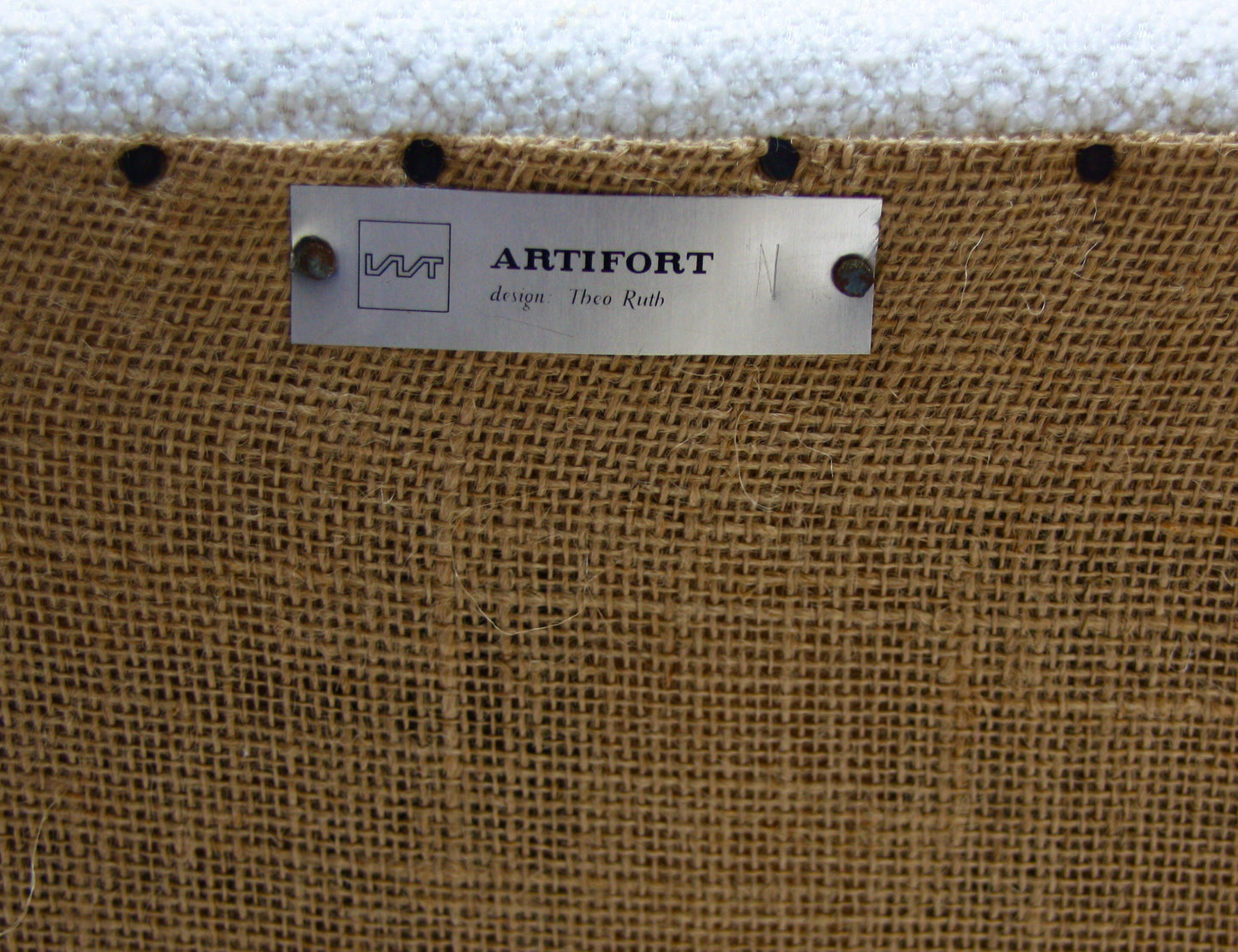 1950s Sofa in Bouclè by Theo Ruth for Artifort