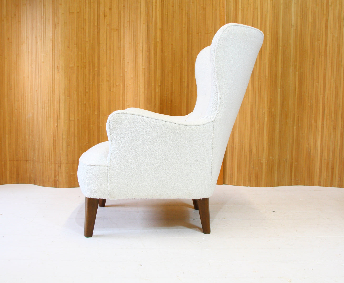 1950s Armchair in Bouclè by Theo Ruth for Artifort