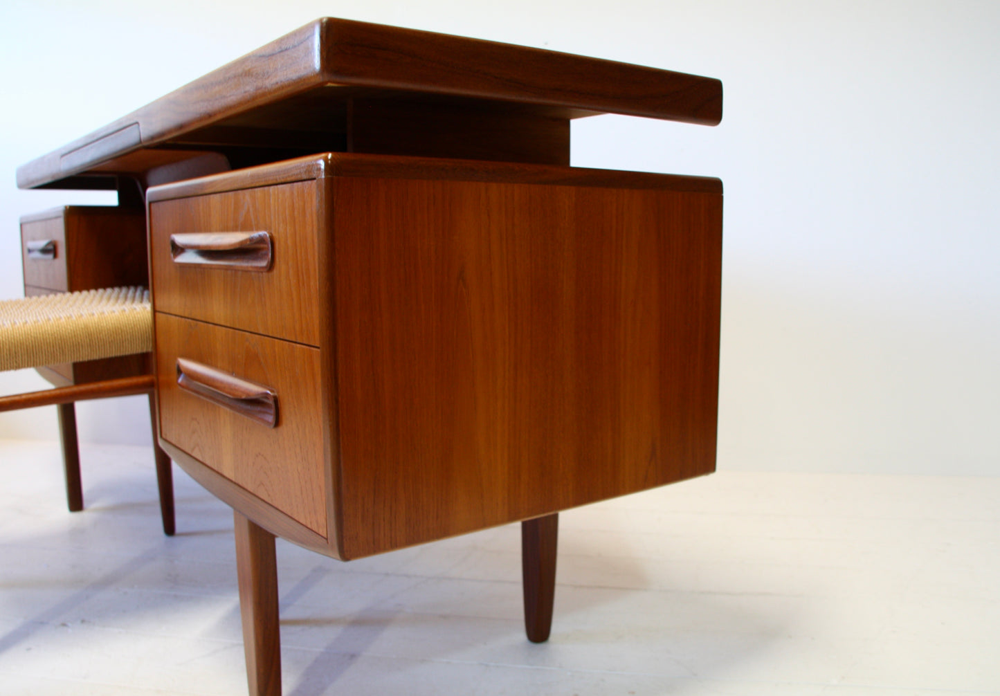 G Plan Fresco Teak Desk by VB Wilkins - 1960s
