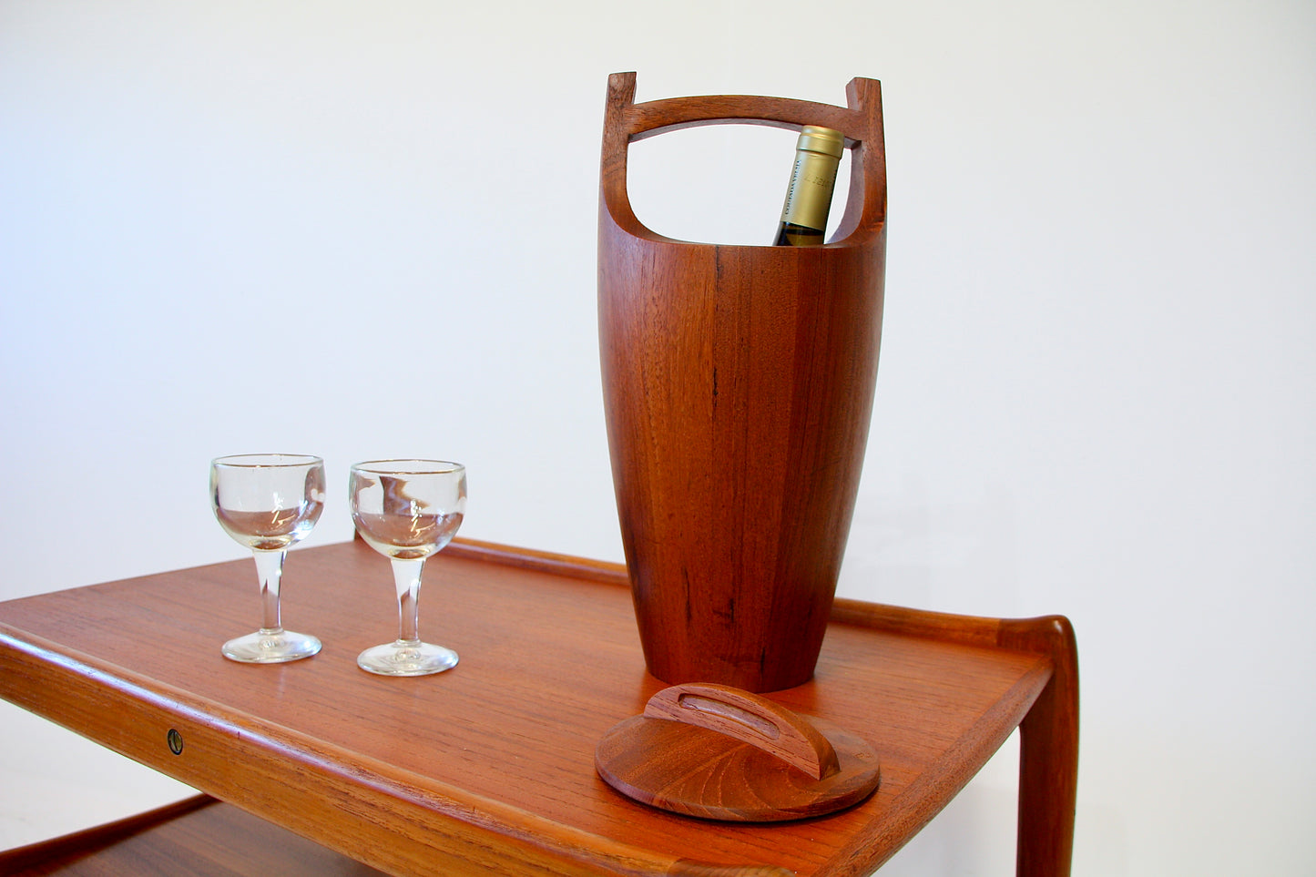 Teak Bar Trolley - Denmark c.1960