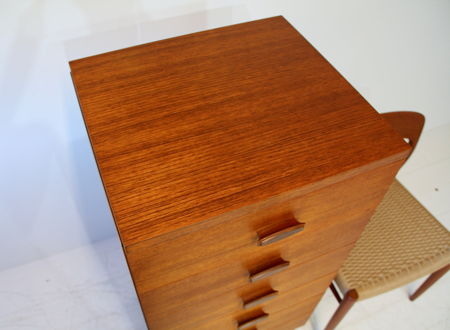 SOLD - G Plan Quadrille Tallboy Drawers - c.1960