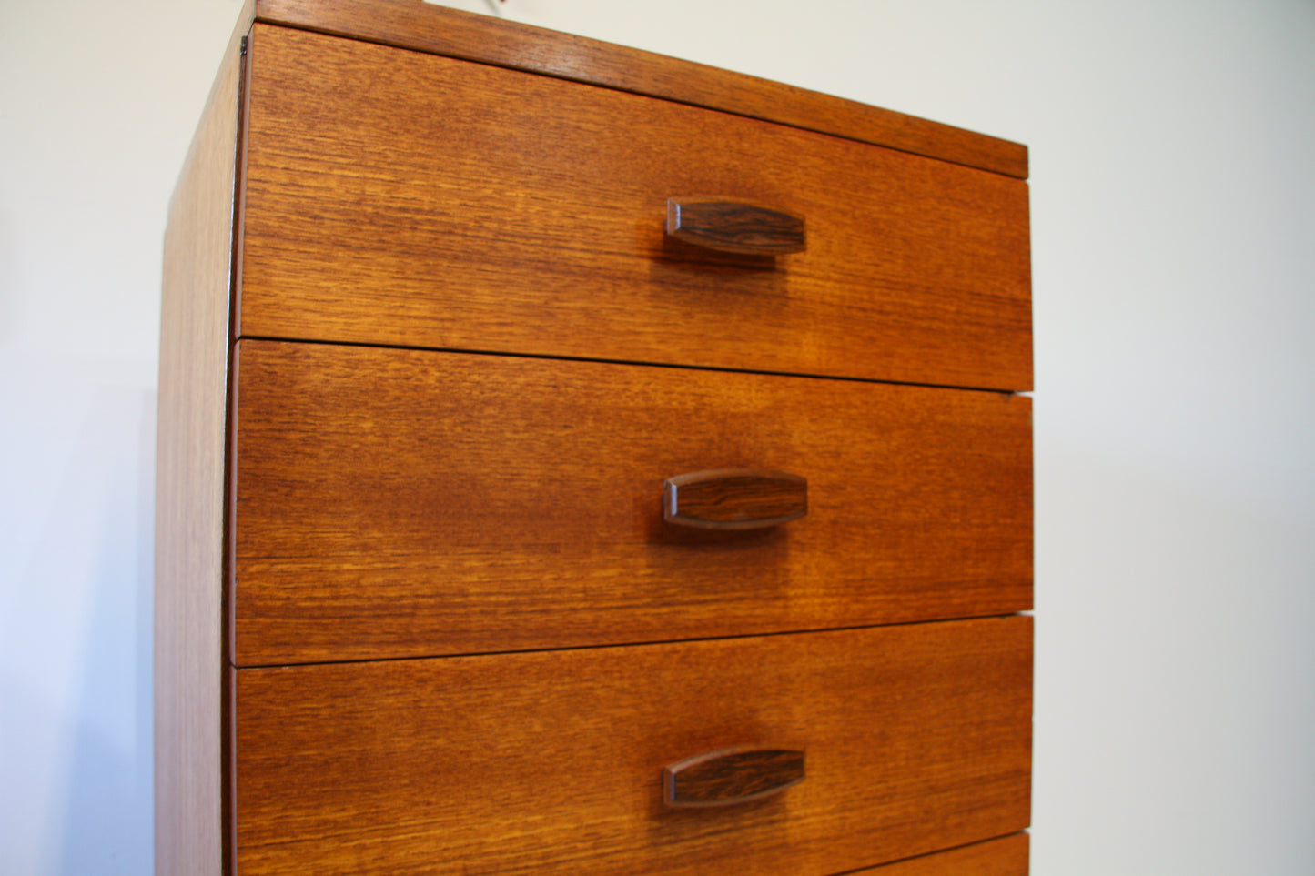 SOLD - G Plan Quadrille Tallboy Drawers - c.1960