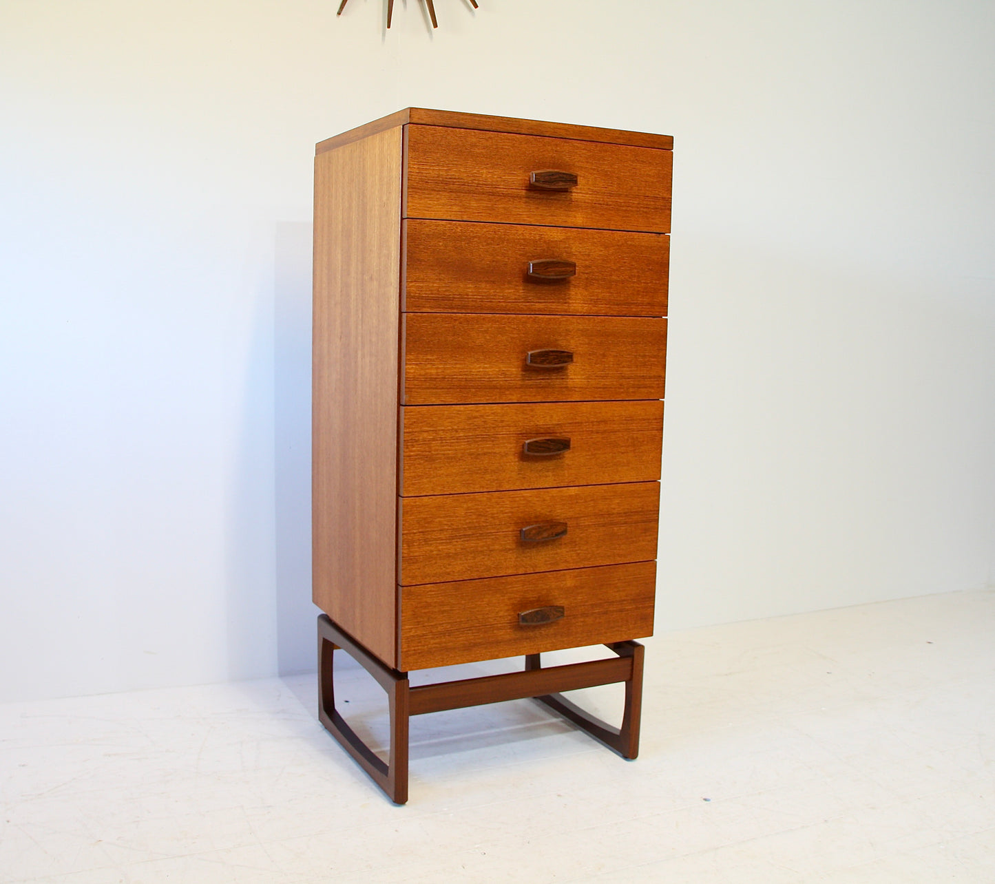 SOLD - G Plan Quadrille Tallboy Drawers - c.1960