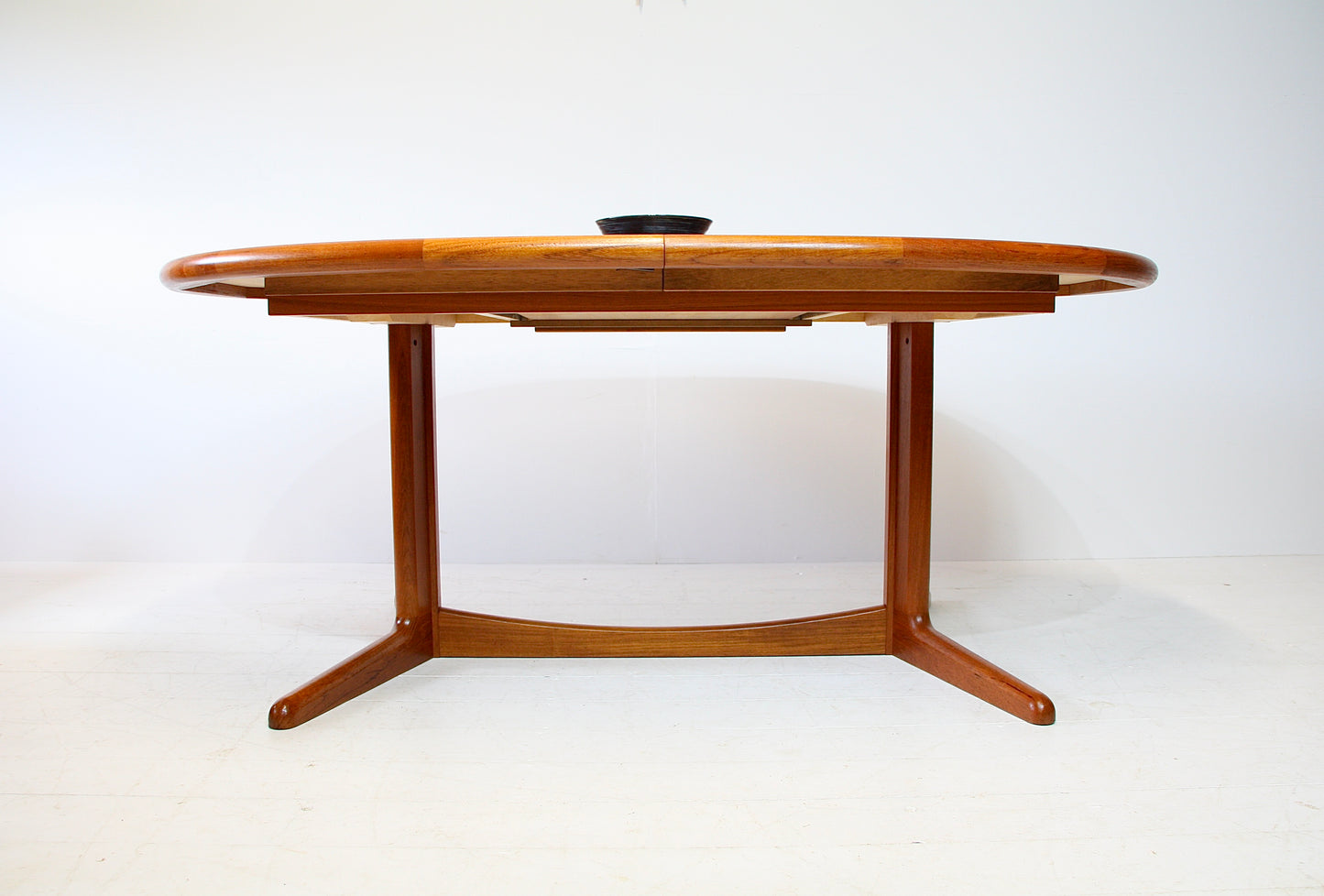 SOLD - Danish Extending Teak Dining Table by Laurits M Larsen Møbelfabrik