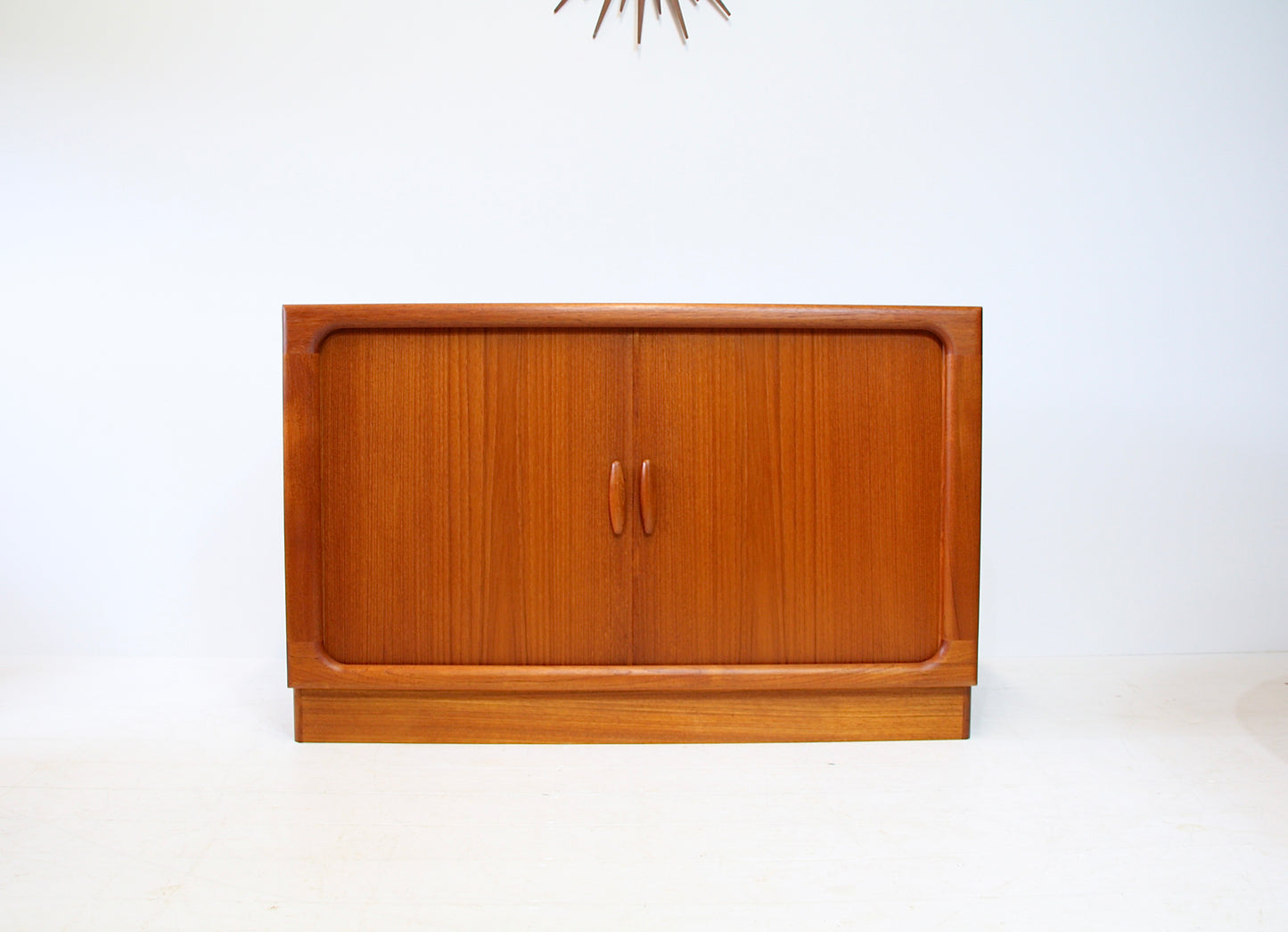 Dyrlund Tambour Door Teak Sideboard - Danish