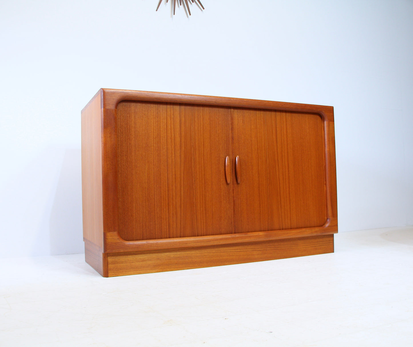 Dyrlund Tambour Door Teak Sideboard - Danish