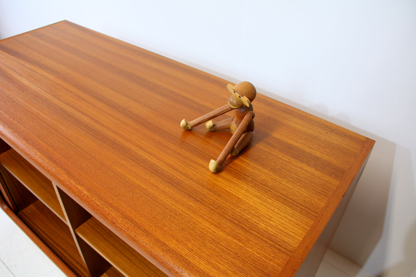 Dyrlund Tambour Door Teak Sideboard - Danish