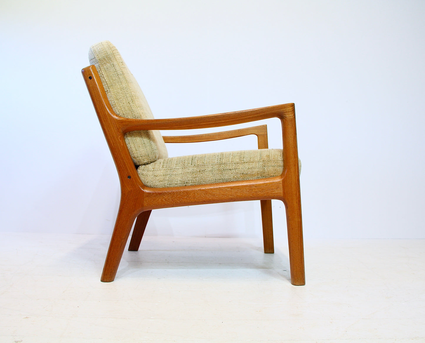 Ole Wanscher Solid Teak Senator Armchair - Danish Modern c.1960