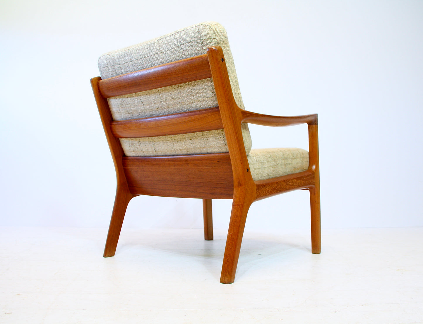 Ole Wanscher Solid Teak Senator Armchair - Danish Modern c.1960