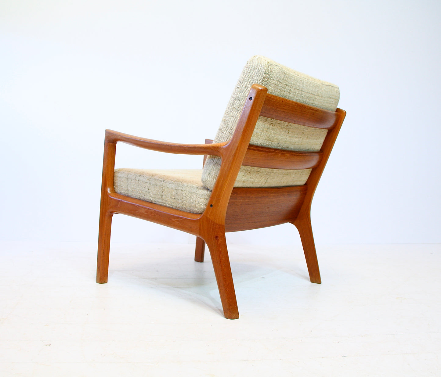 Ole Wanscher Solid Teak Senator Armchair - Danish Modern c.1960