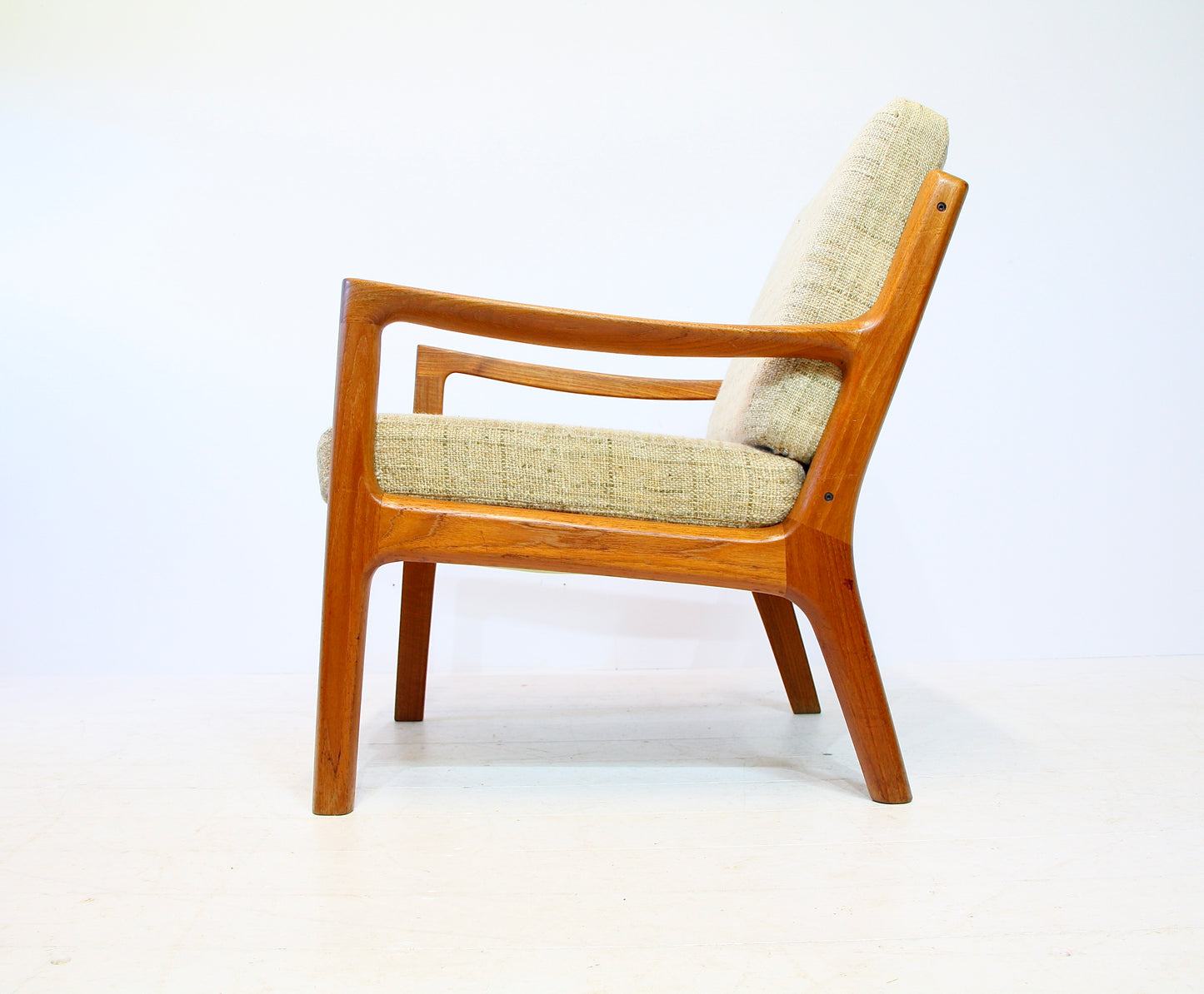 Ole Wanscher Solid Teak Senator Armchair - Danish Modern c.1960