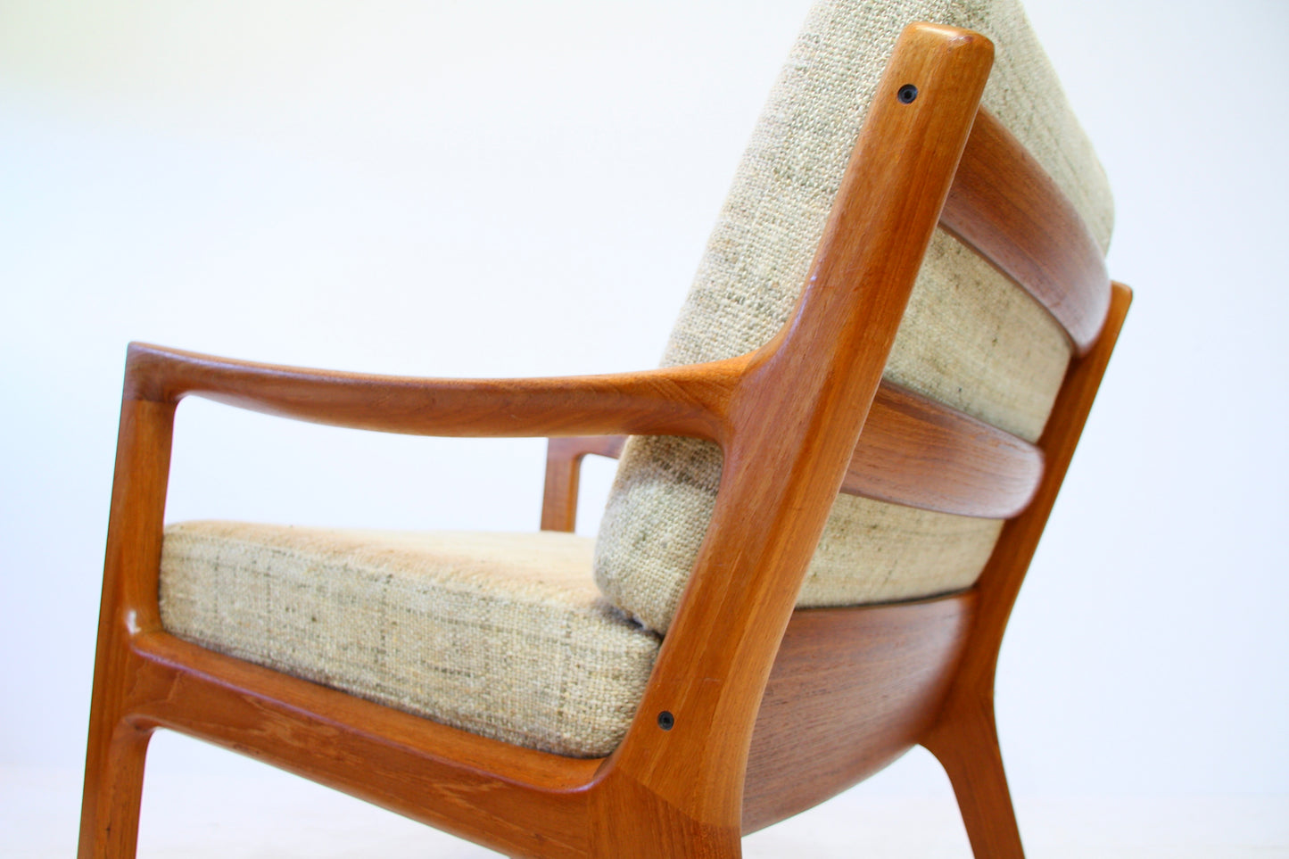 Ole Wanscher Solid Teak Senator Armchair - Danish Modern c.1960