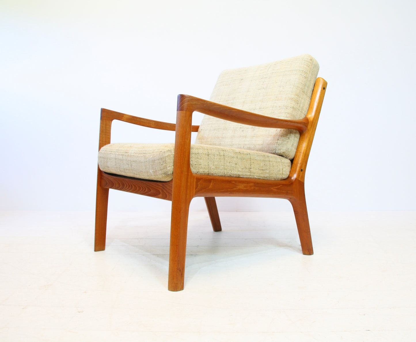 Ole Wanscher Solid Teak Senator Armchair - Danish Modern c.1960