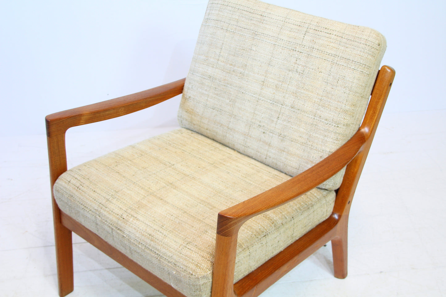 Ole Wanscher Solid Teak Senator Armchair - Danish Modern c.1960