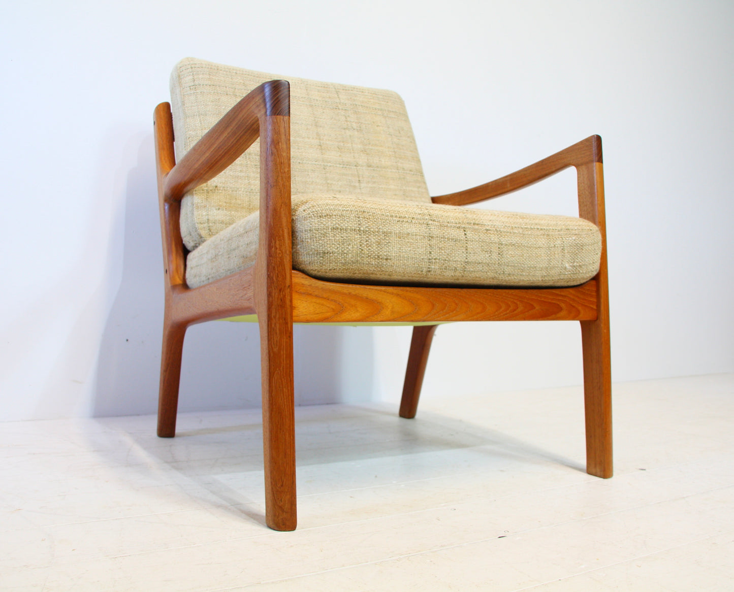 Ole Wanscher Solid Teak Senator Armchair - Danish Modern c.1960