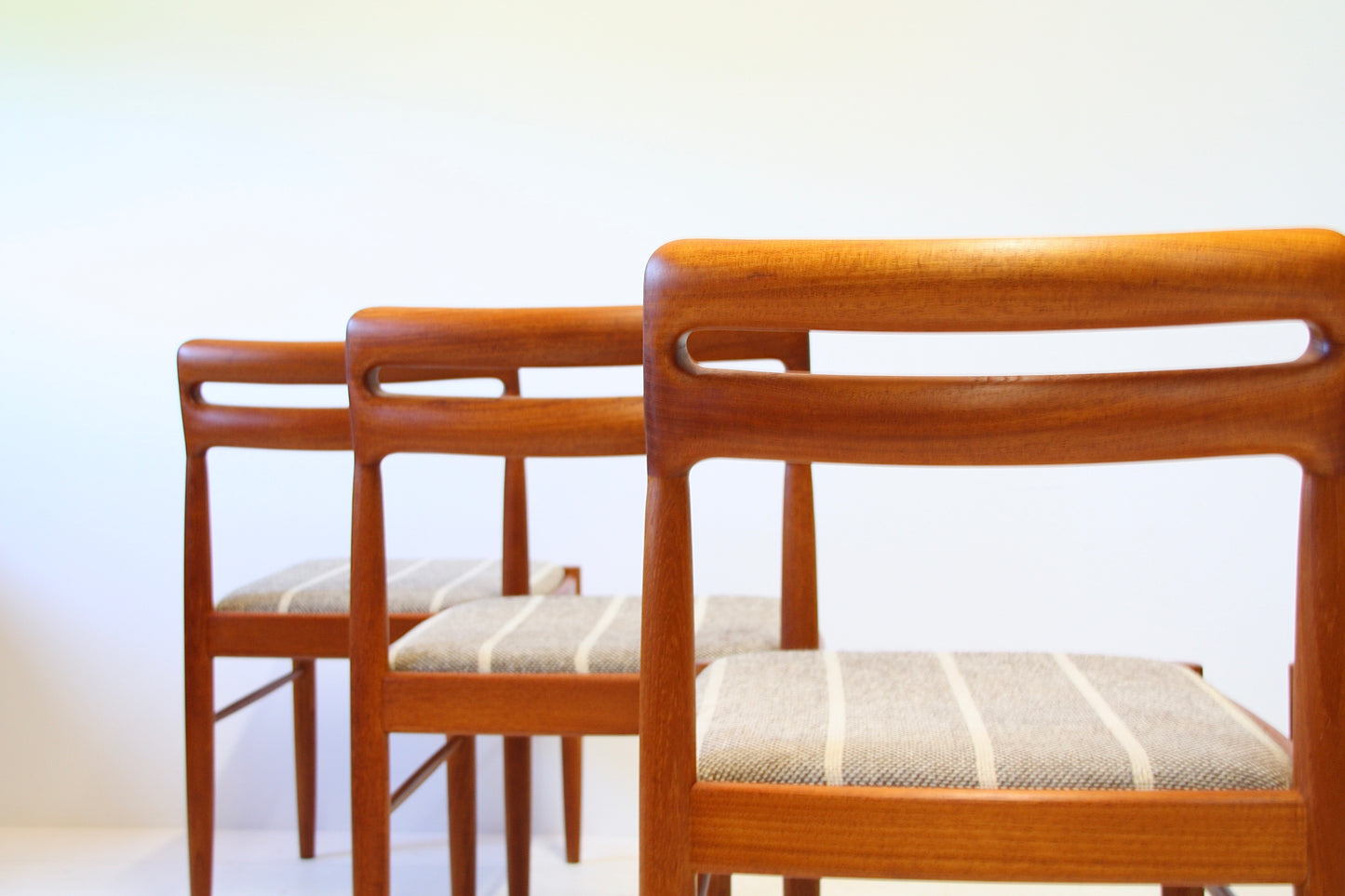SOLD - 6 Danish Mid Century Dining Chairs by HW Klein for Bramin - c.1960