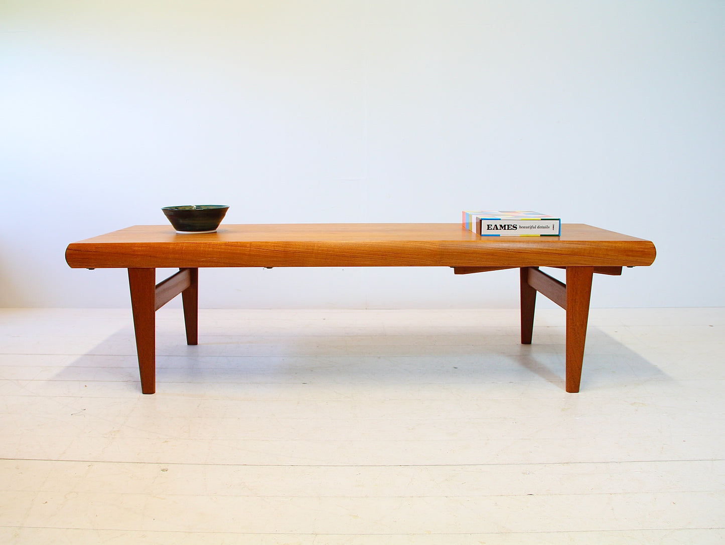 Reserved - XL Johannes Andersen Teak Coffee Table for Trioh - Denmark c.1960