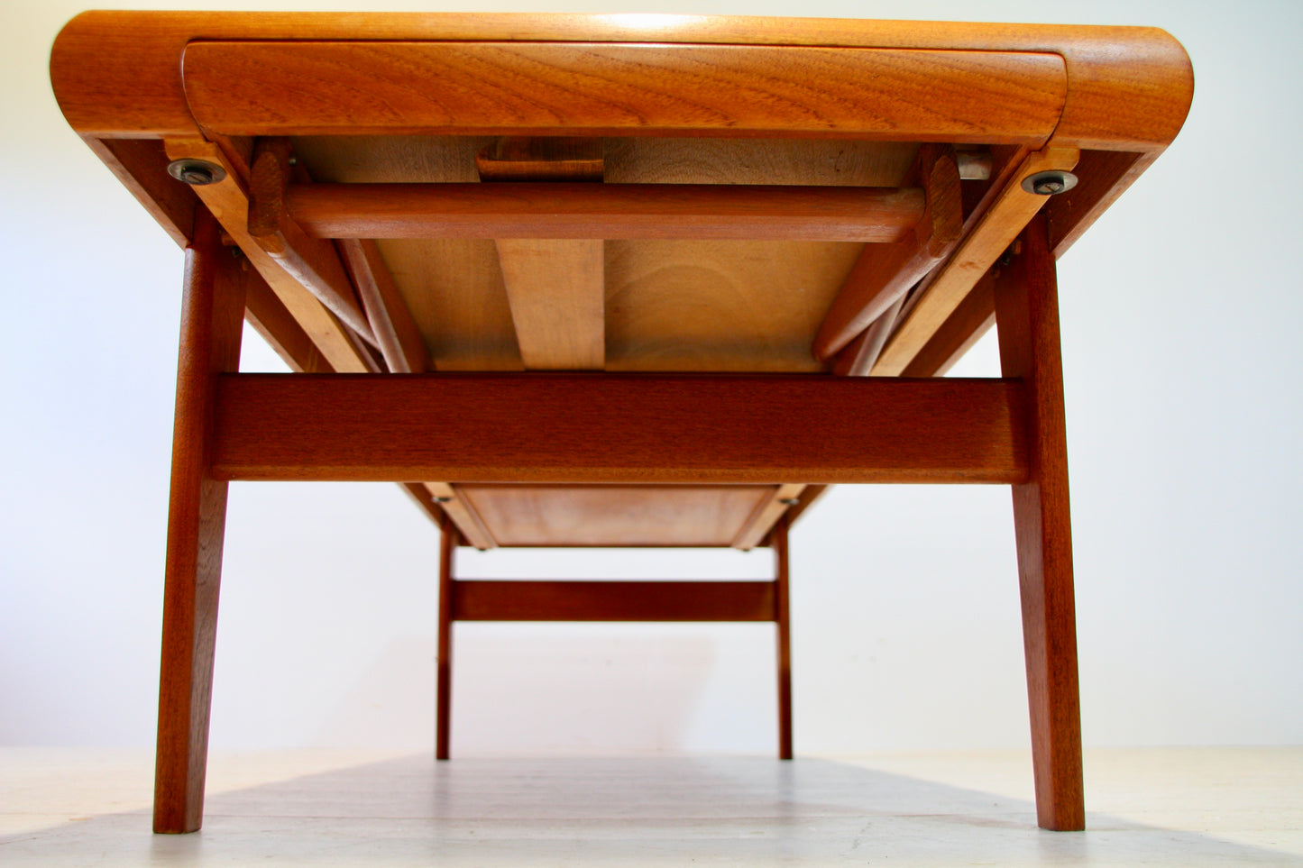 Reserved - XL Johannes Andersen Teak Coffee Table for Trioh - Denmark c.1960