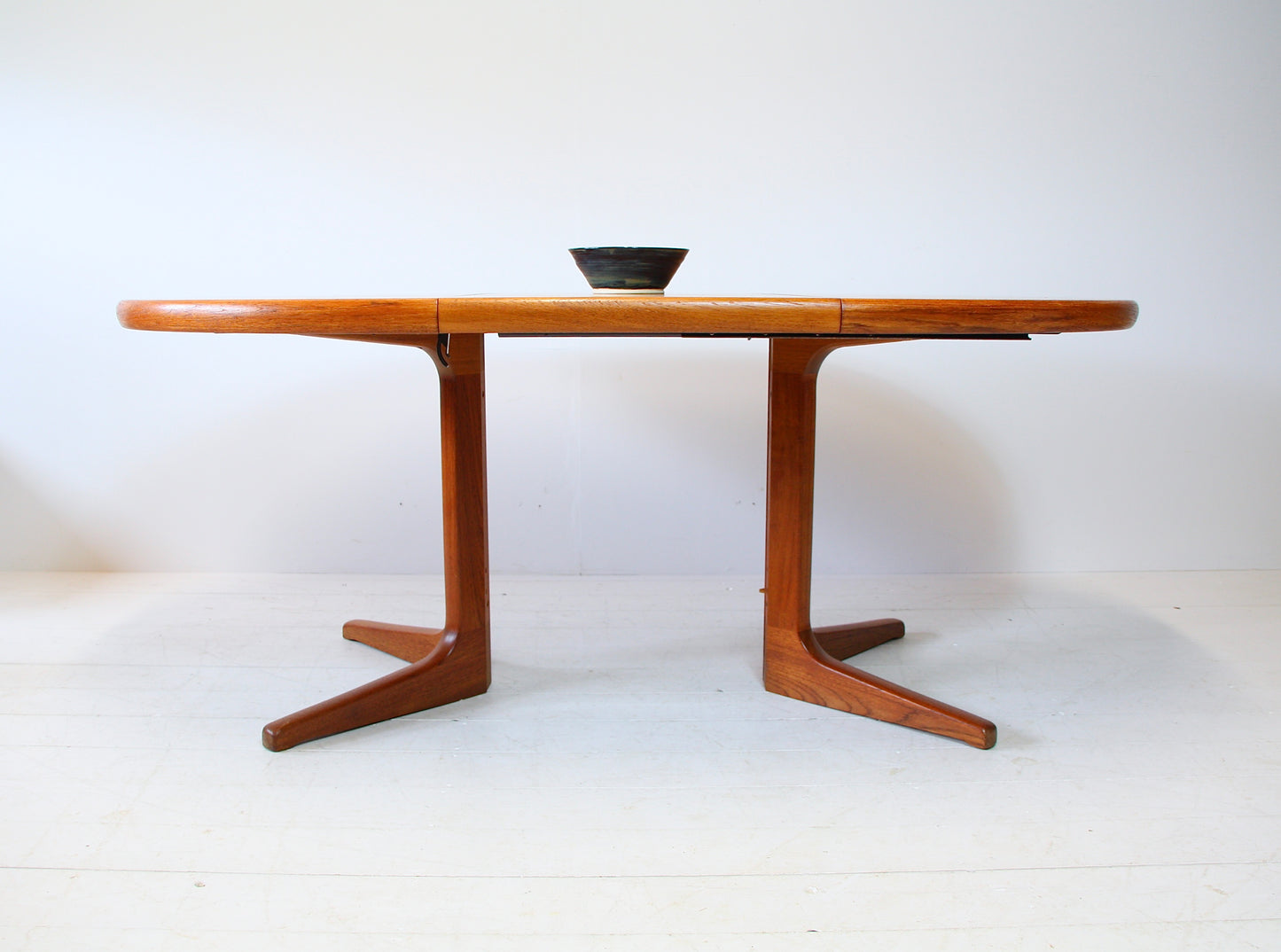 SOLD - Danish Extending Teak Dining Table by CJ Rosengaarden c.1960