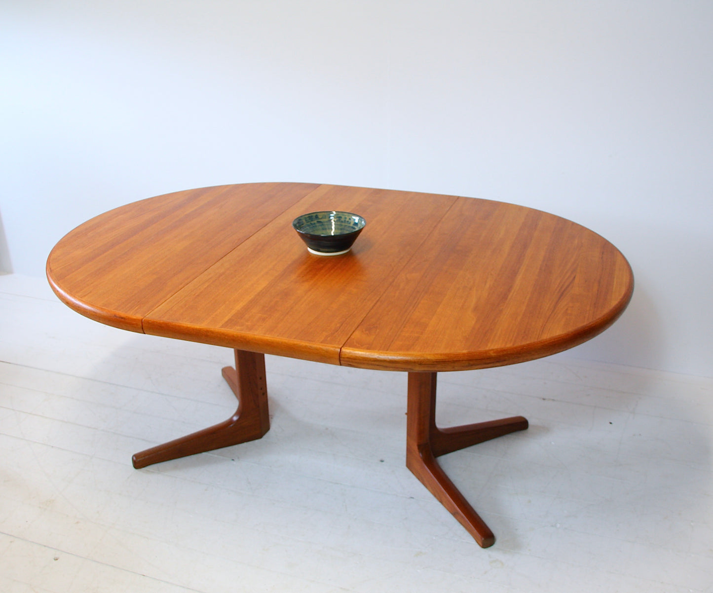 SOLD - Danish Extending Teak Dining Table by CJ Rosengaarden c.1960