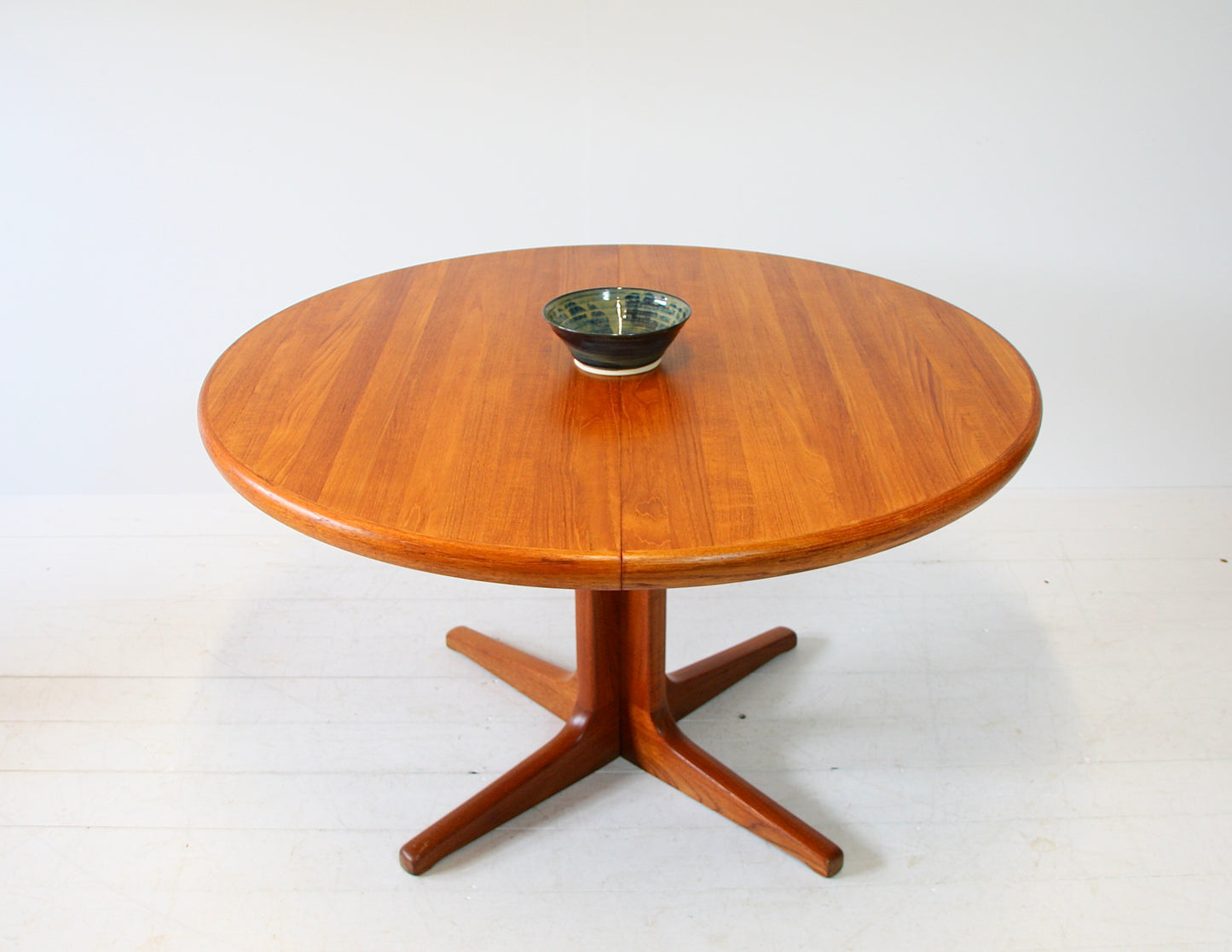 SOLD - Danish Extending Teak Dining Table by CJ Rosengaarden c.1960