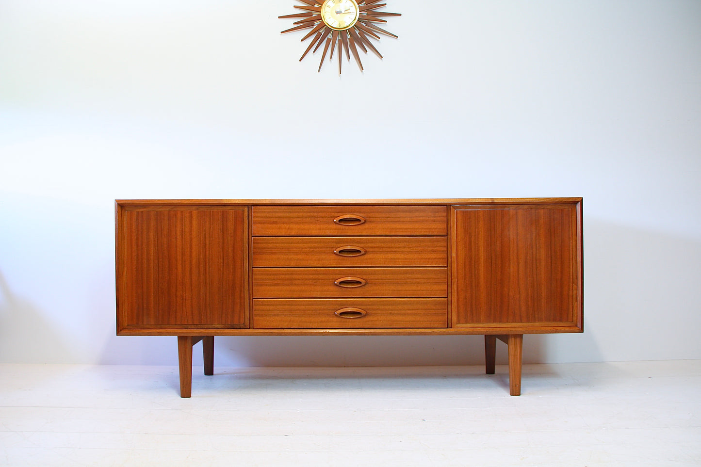 American Black Walnut Mid Century Sideboard by Gordon Russell - 1968