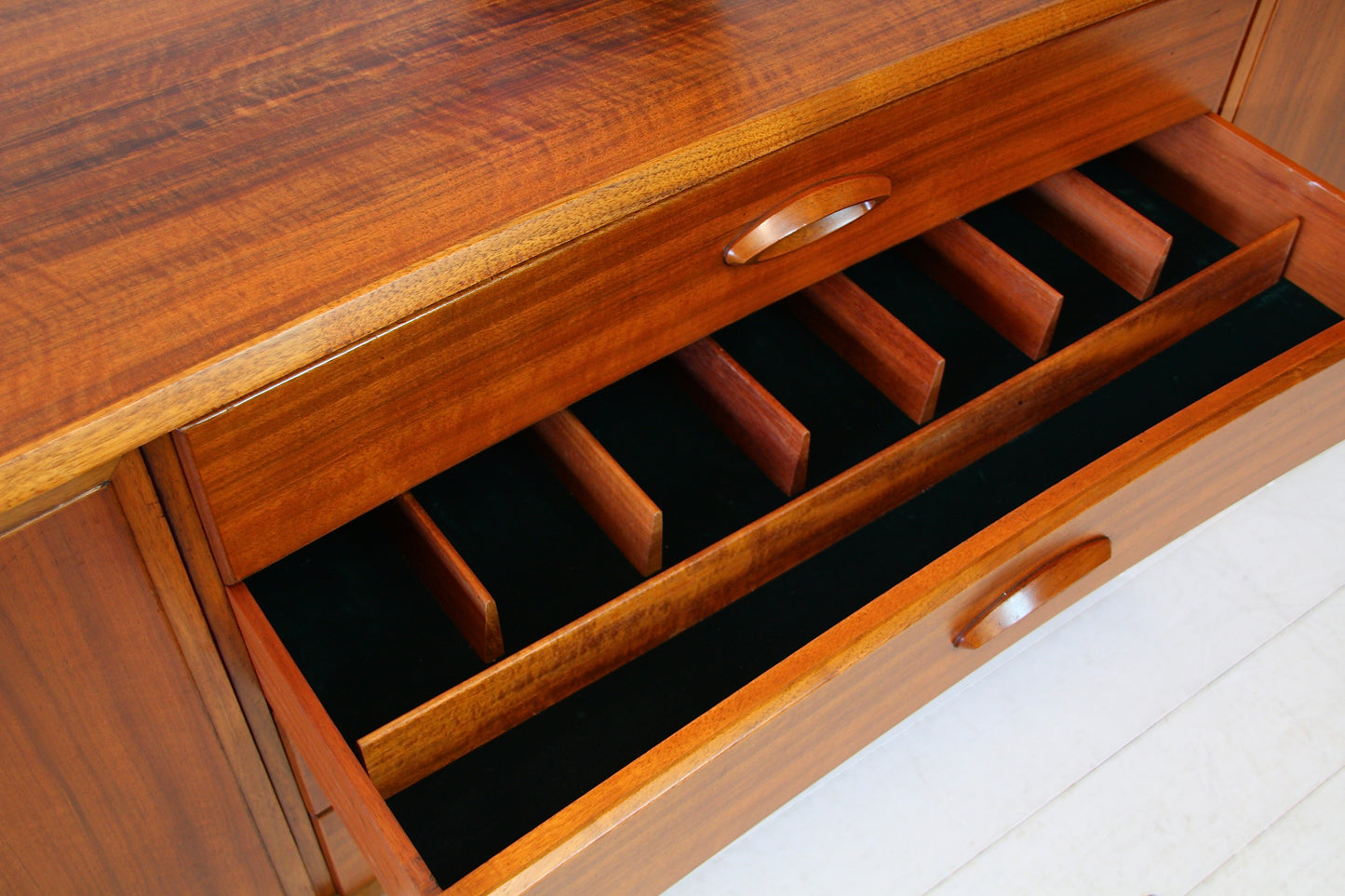 American Black Walnut Mid Century Sideboard by Gordon Russell - 1968