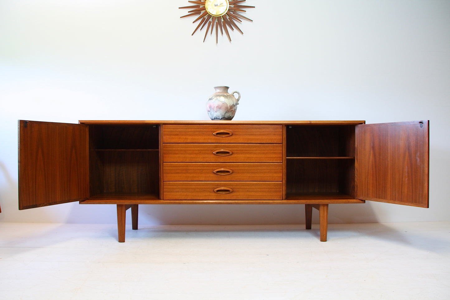 American Black Walnut Mid Century Sideboard by Gordon Russell - 1968