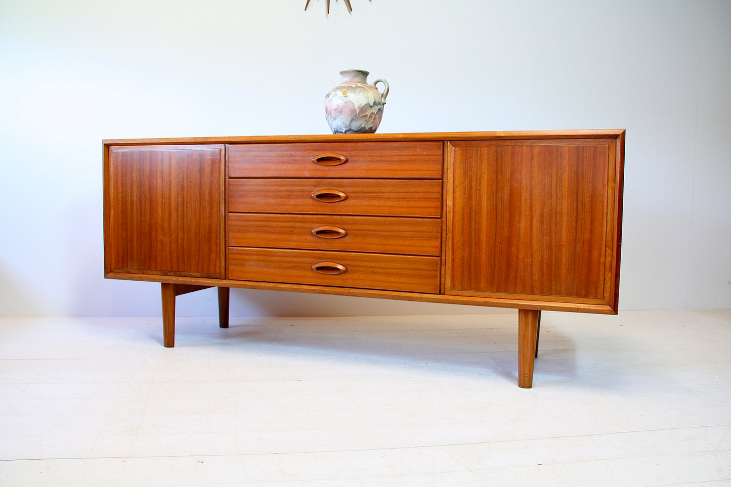 American Black Walnut Mid Century Sideboard by Gordon Russell - 1968