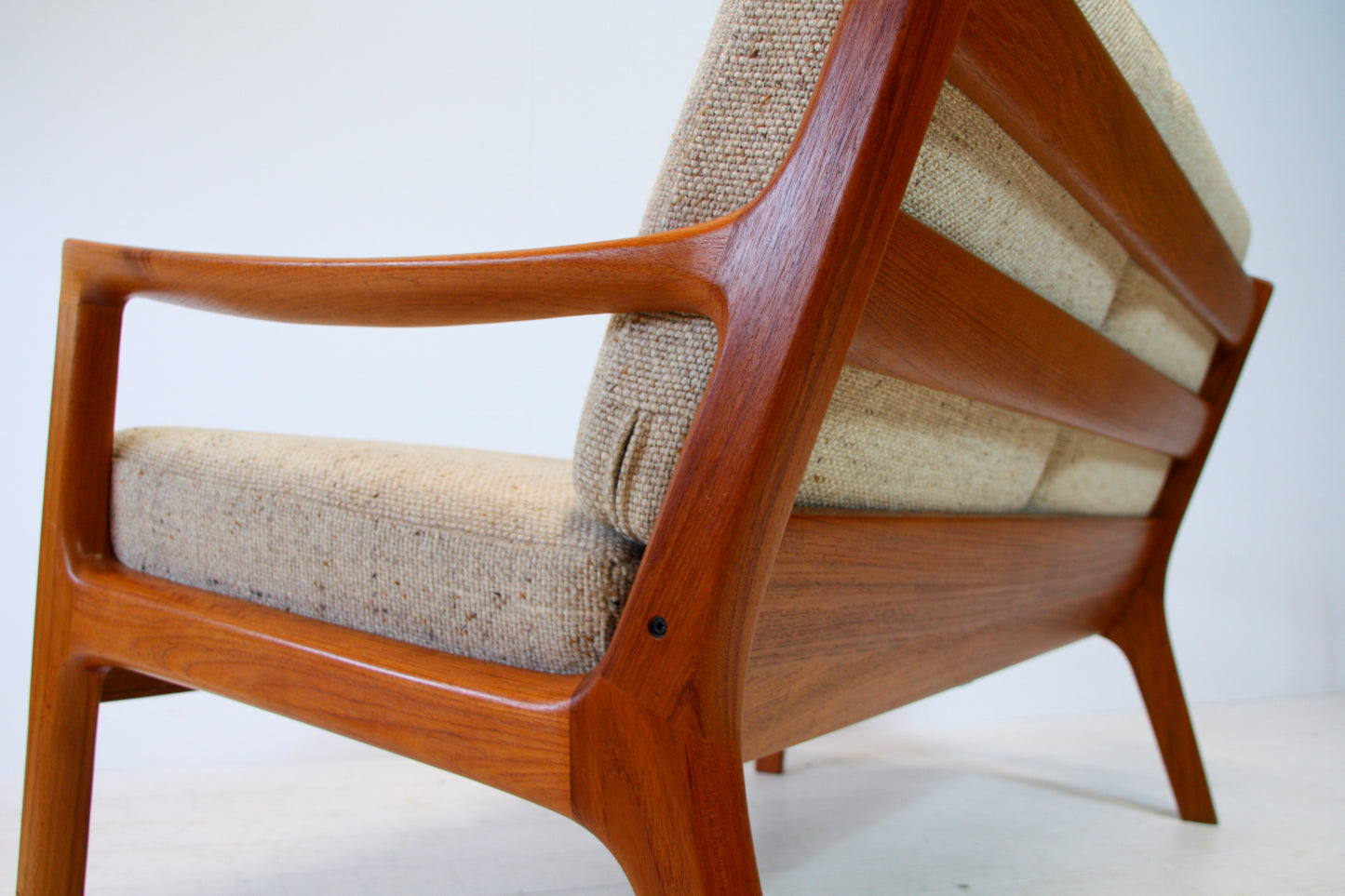 Ole Wanscher Solid Teak Senator 2 Seater Sofa - Danish Modern c.1960