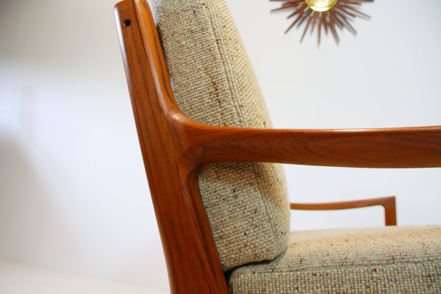 Ole Wanscher Solid Teak Senator 2 Seater Sofa - Danish Modern c.1960