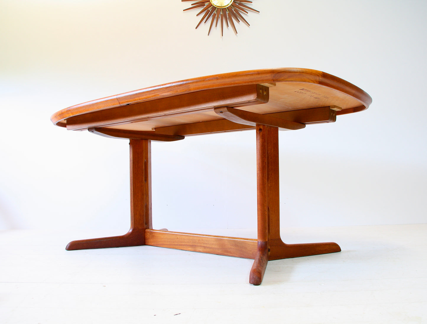 Extending Teak Dining Table by AM Møbler - Denmark c.1970