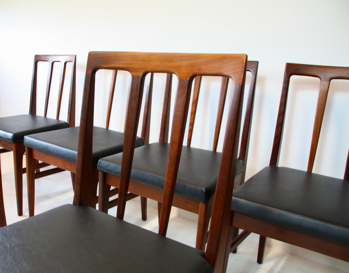SOLD - 6 Mid Century Dining Chairs by Younger c.1960