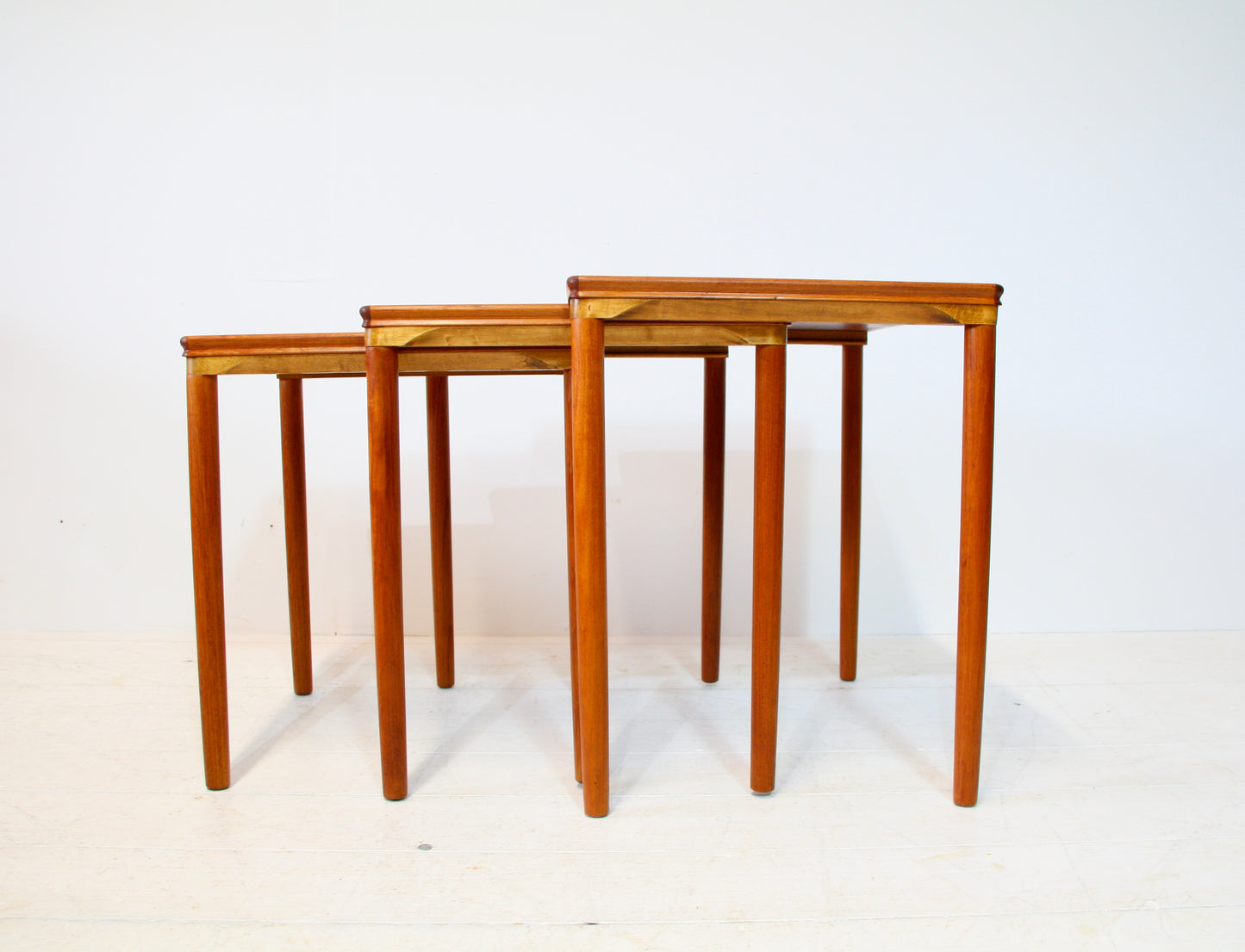 Danish Nesting Tables by HW Klein for Bramin - c.1960