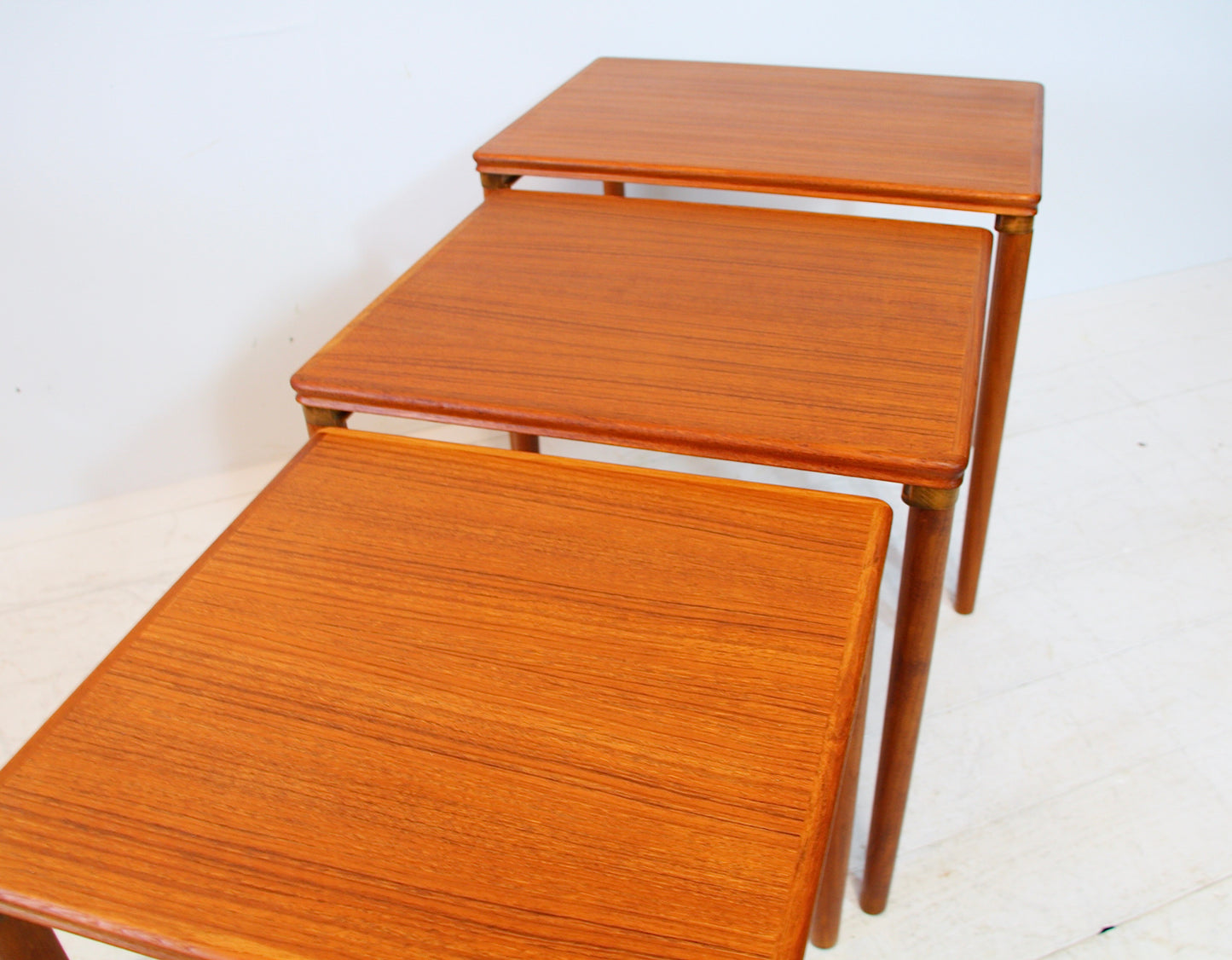 Danish Nesting Tables by HW Klein for Bramin - c.1960