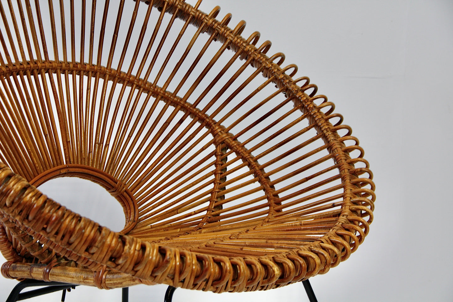 Rattan Chair by Janine Abraham & Dirk Jan Rol c.1950