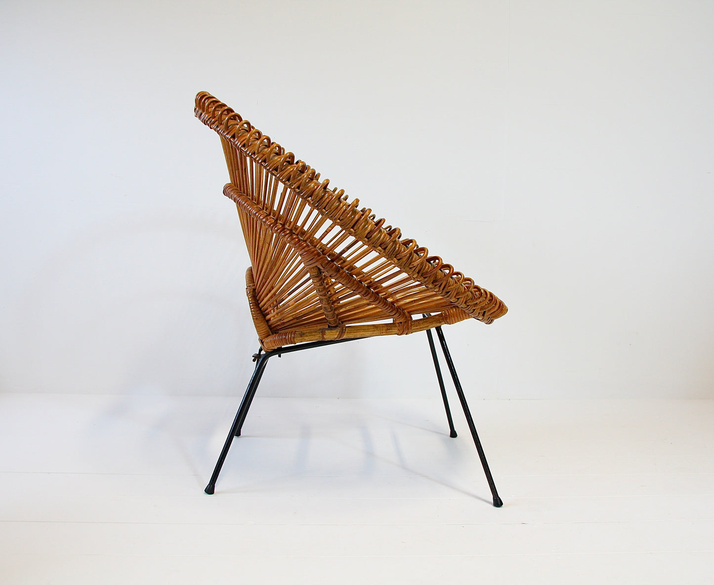Rattan Chair by Janine Abraham & Dirk Jan Rol c.1950