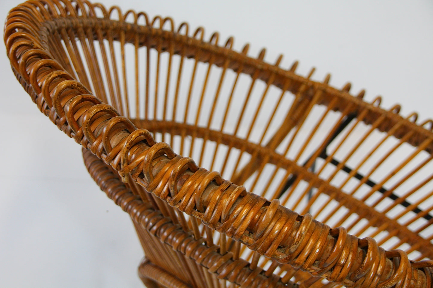 Rattan Chair by Janine Abraham & Dirk Jan Rol c.1950