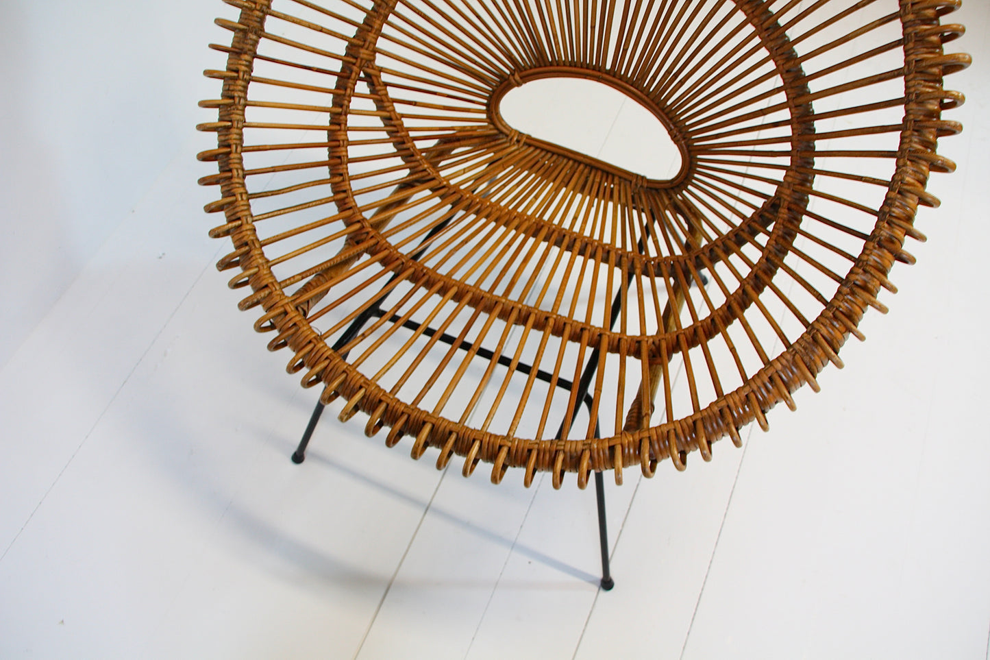 Rattan Chair by Janine Abraham & Dirk Jan Rol c.1950