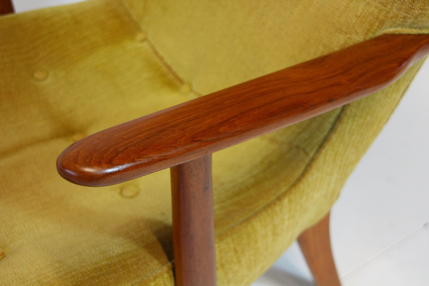 SOLD - Danish Mid Century Teak Armchair