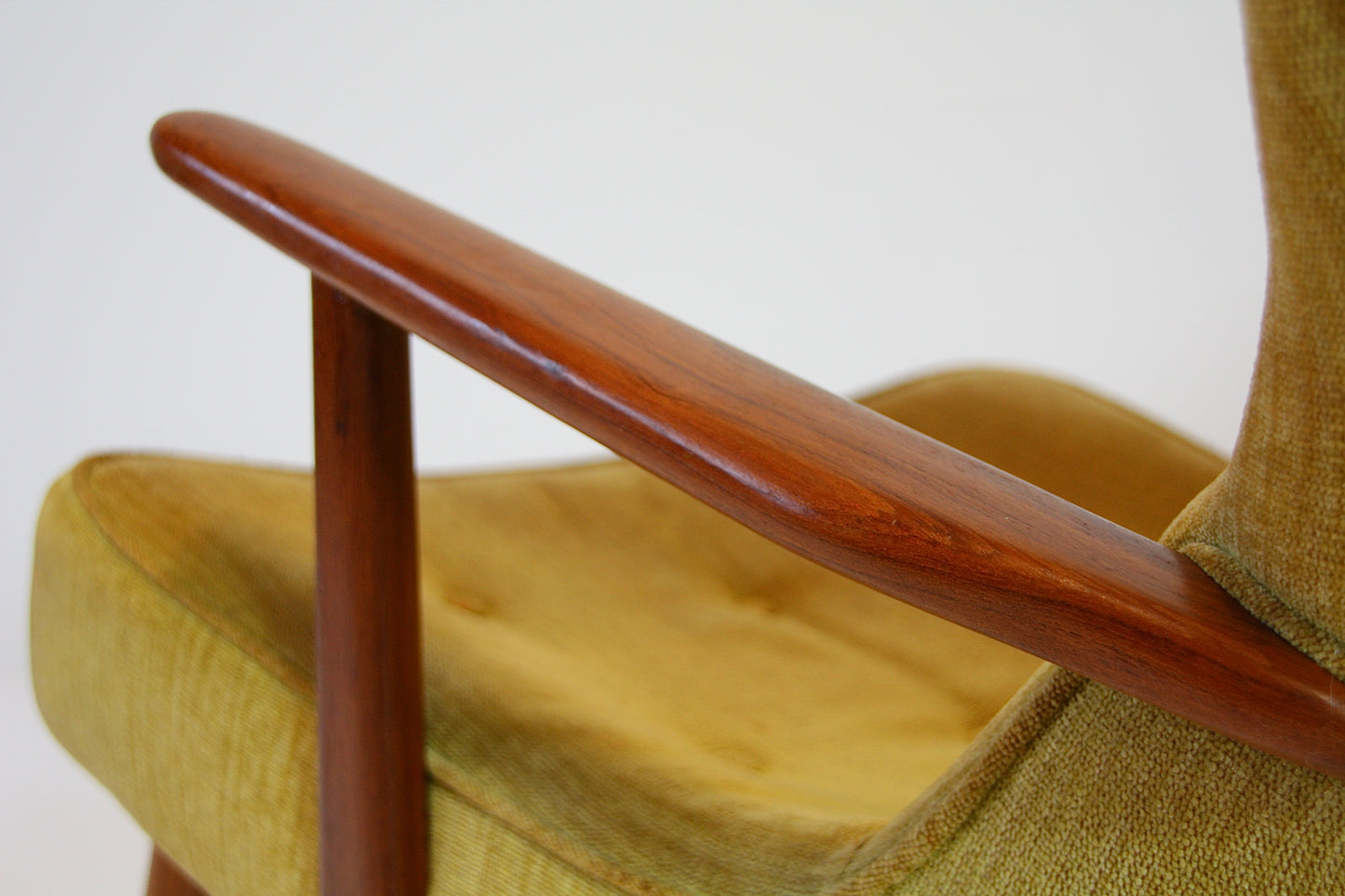 SOLD - Danish Mid Century Teak Armchair
